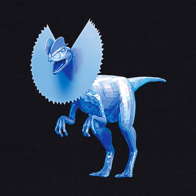 SHINY BLUE DINOSAUR by hiki_komori